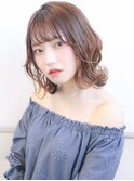 大人可愛い色っぽ束間パーマ