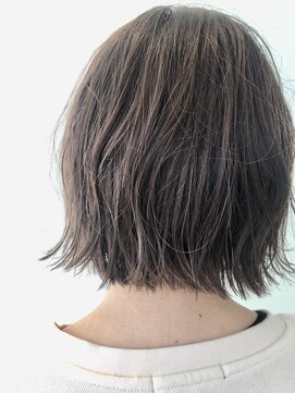 シュガーイシノマキ(SUGAR ishinomaki) 外ハネ☆切りっぱなしボブ☆シアベージュ☆ヘルシー☆20代☆30代