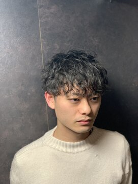 ヒロギンザ 神田店(HIRO GINZA) ツーブロック×スパイラルパーマ