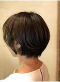 スタイリング簡単♪大人かわいい ☆小顔ハンサムショート