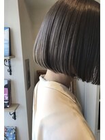 ヘアーデザイン シュシュ(hair design Chou Chou by Yone)&nbsp;☆chouchou☆ミニボブ×グレージュ