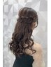 全日◆洋髪のヘアセット　￥3850