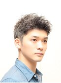 40代50代/アップバング/メンズ/ショート