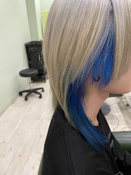 ヘアー メイク フィールド(Hair Make Field) インナーブルーカラー