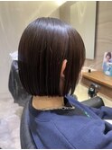 ボブスタイル/ミニボブ/切りっぱなしボブ