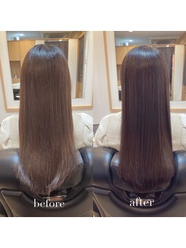 リアン 四条大宮店(Lien) 『髪質改善』カラーエステ（白髪染め、グレイカラー対応）