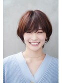 ふんわり丸みショート