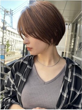 ロンド アンブル 四条烏丸(Lond ambre) 【Lond ambre】 川村利幸/オシャレショート×シルキーベージュT