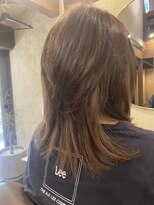 穀雨(Kokuu)&nbsp;ミディアムヘア インナーカラー