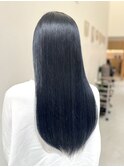 美髪　艶髪ブルーブラック
