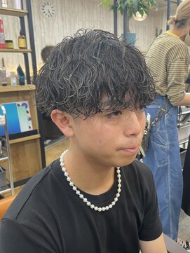 ナンバー アンフィール 渋谷(N° anfeel) 【HIKARU】@hikaru_cut 波巻きパーママッシュ