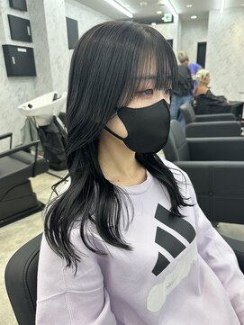 ドットニュー 横浜店(dot.nyu) 【艶カラー×顔周りカット】韓国/韓国ヘア/町田/町田駅/学割