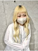 #プルエクステ#ブロンド#名古屋エクステ#エクステ