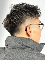 ツーブロ束感ショート