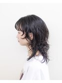 パーマウルフ#ケアパーマ#ウルフ#簡単スタイリング#豊橋#豊川