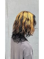 ヴィサージ(Visage)&nbsp;メンズ　ハイトーン　アンブレラカラー