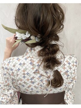 シャルメ 池袋(CHARMER) 袴でも大人気！編み下ろしスタイル☆