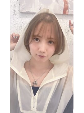 ピース トウキョウ(PEACE TOKYO) 切りっぱなしボブミニボブくびれボブ外ハネボブ20代30代40代