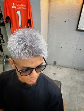 メンズ ラピス(Men's Lapis) プラチナアップバング