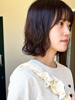リブヘアー(live hair)の写真/【スタイリングが苦手な方もお任せください】オシャレ度UP&毎日のスタイリングが楽になるデザインをご提案!