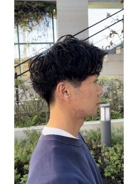 スタイル 成城学園前(STYLE) 爽やかアップバングパーマ