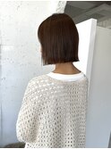 切りっぱなしボブ