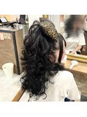 盛り髪