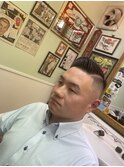 ポンパドールサイドパート