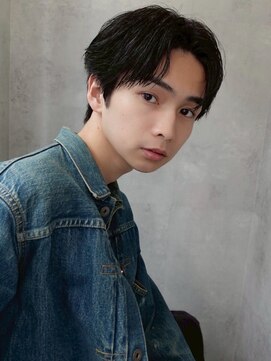 ラベル 渋谷(LAVEL) 刈り上げなしセンターパート