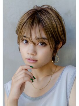 ドリップ バイ ハバナ 原宿(driP. by HAVANA) 20代30代大人美人ショートボブ/小顔ショートヘア/マロンベージュ