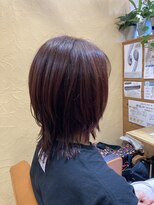 オッジ ヘアー ジャッロ(Oggi Hair giallo)&nbsp;マッシュウルフ　10月