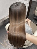 酸性ストレート髪質改善艶髪絹髪