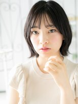 メルア バイ エイト つくば研究学園(Meluah by 8)&nbsp;研究学園/髪質改善/チャコールグレー暗めカラー!ハッシュカットb