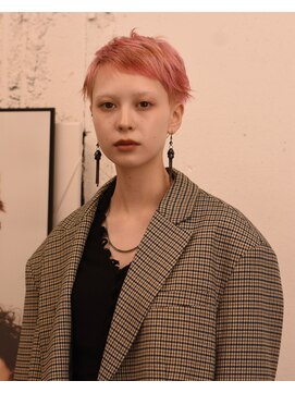 ユイツ ピクシーショート×ペールピンク