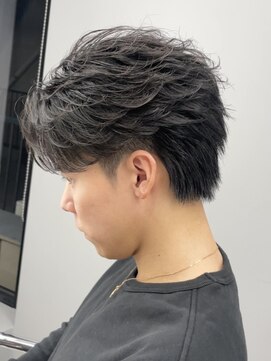 アーバンスタジオトウキョウ 下北沢店(URBAN STUDIO TOKYO) シースルーフェザー/フェザーパーマ【下北沢/メンズパーマ】