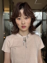 シティ(sity.)&nbsp;大名　ブリーチなしカラー　暖色カラー　ボブ