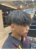 MEN’S HAIR/波巻ツイストスパイラル/フェザーパーマ/眉毛/渋谷