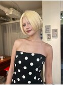 【Haco+】Rena_全頭ブリーチ_ブリーチ