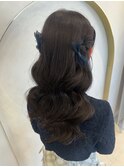 ねじりツインヘア