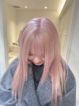 melt.tokyo【メルトトウキョウ】【4月中旬NEW OPEN(予定)】 インナーカラー/トリートメント/デザインカラー/ペールピンク