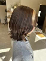 ベル サウス(BHEL south) レイヤーカット顔周り/ベージュカラー/津/久居