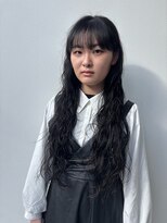 フォークロア 本店(Folk Lore)&nbsp;黒髪ロング×ラフウェーブ