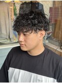 サーフカール/スパイキーショート/ブルーブラック/眉毛/錦糸町駅