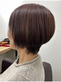 前下がりグラデーションボブ