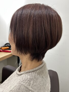 アトレ 福岡大名店(attrait) 前下がりグラデーションボブ