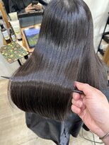 ブローテ ヘアアンドメイク(brote hair&make)&nbsp;縮毛矯正メンテで作る艶髪ストレート