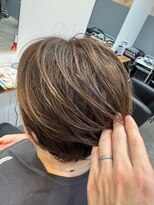 エトワールプラス デザインカラー白髪ぼかしハイライト11.15デザインカラー