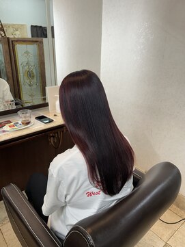 エルベ 千波店(elve) ワインレッド×イルミナカラー