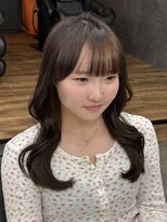 コク 千葉駅西口(COQU) くびれ巻き/レイヤーカット/ヘーゼルベージュ