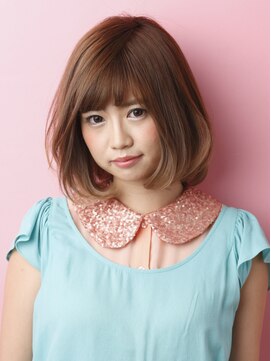 ノブ ヘアデザイン 茅ヶ崎店(NOB hairdesign) ヴェールウェーブワンカールボブ似合わせカット
